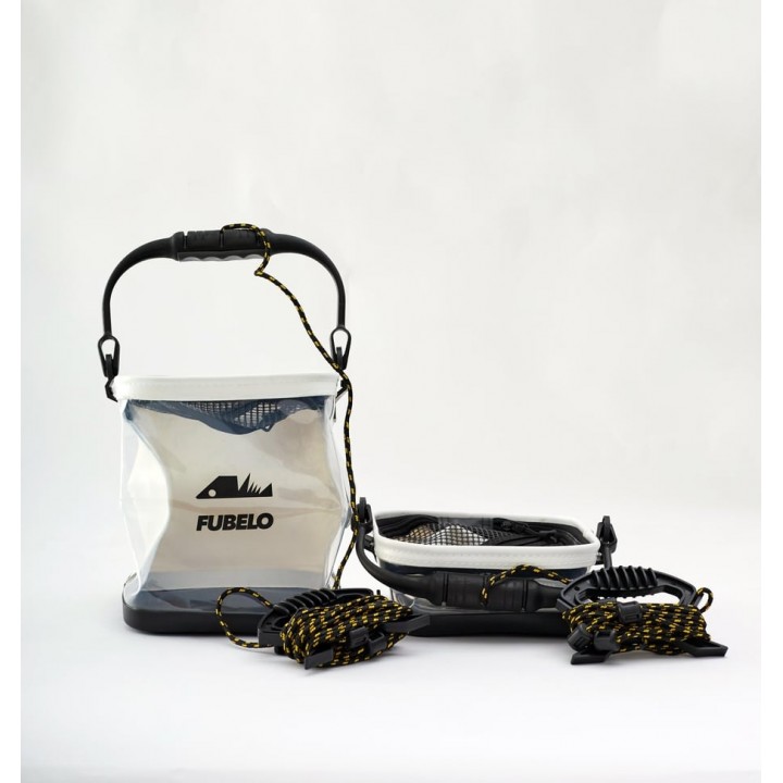 Fubelo Flar Katlanır Kova Beyaz