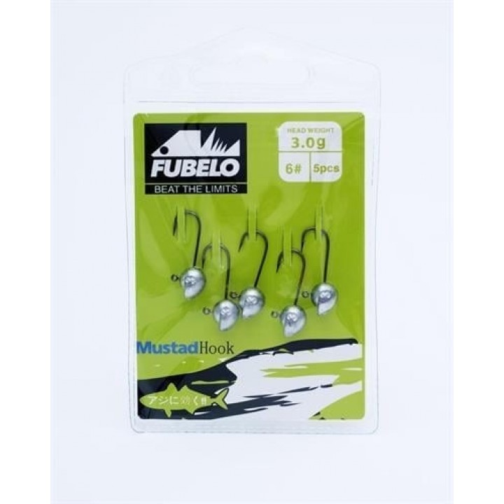Fubelo Sharp Head 3 Gram 5Li Jig Head