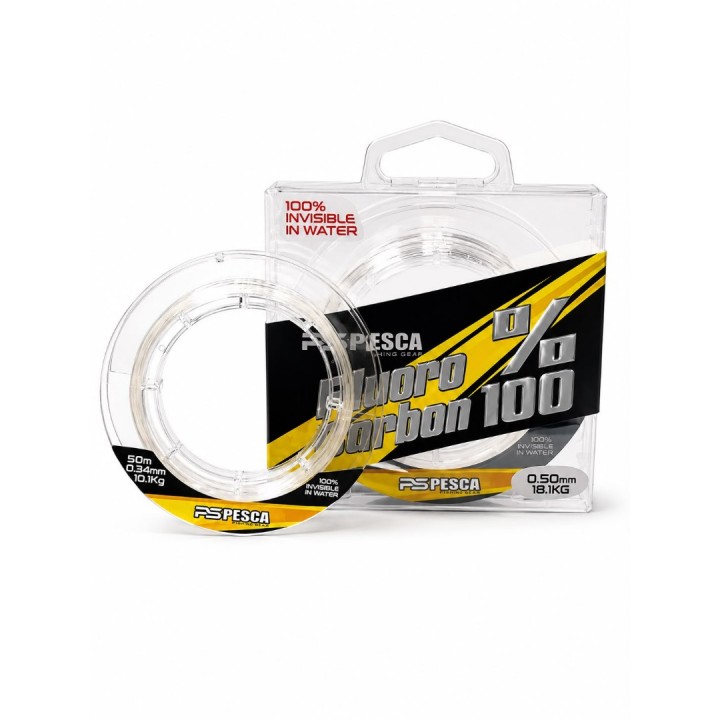 PESCA % 100 FLUORO CARBON MİSİNA 