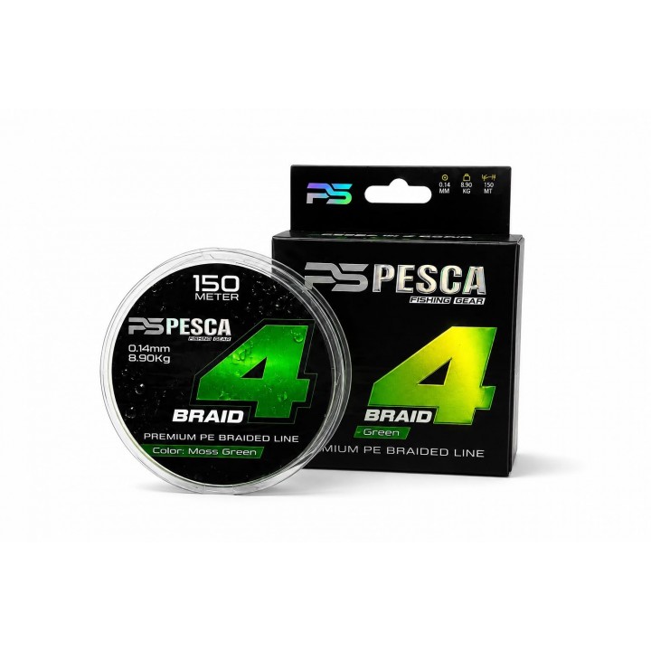 İp Pesca Yeşil 4X Premium İp