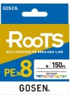 Gosen X8 Roots PE 8 Örgü Spin İp Misina 150mt Multi Color