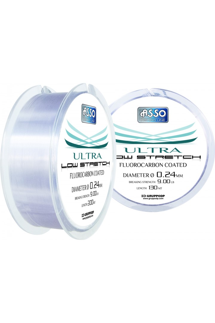 Asso Ultra Low Stretch %100 FC COATED Misina 300mt