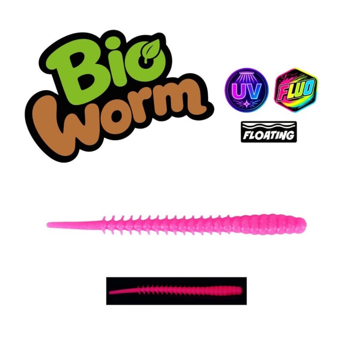 Fujin Bio Worm 6 Cm Kokulu LRF Silikonu Fujin Bio Worm 6 Cm Kokulu LRF Silikonu