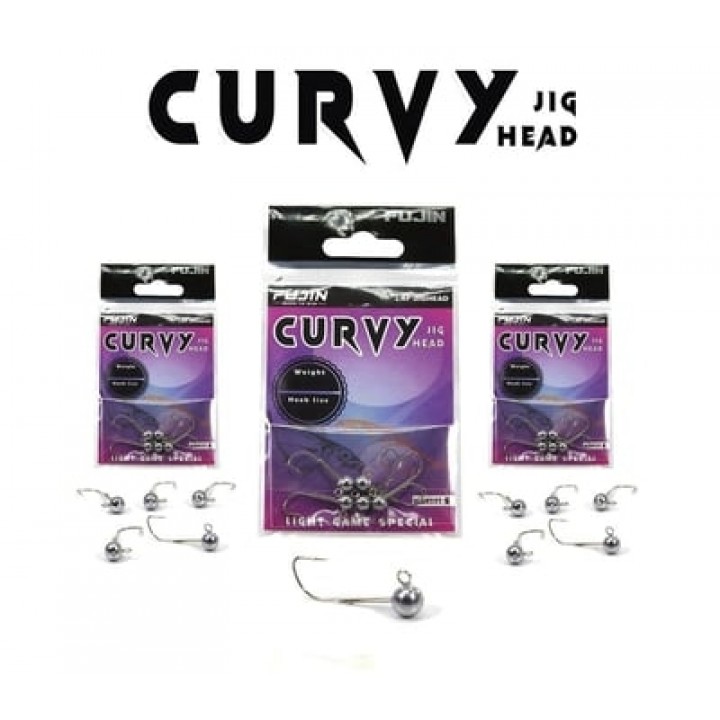 Fujin Curvy Jig Head 8 NO 