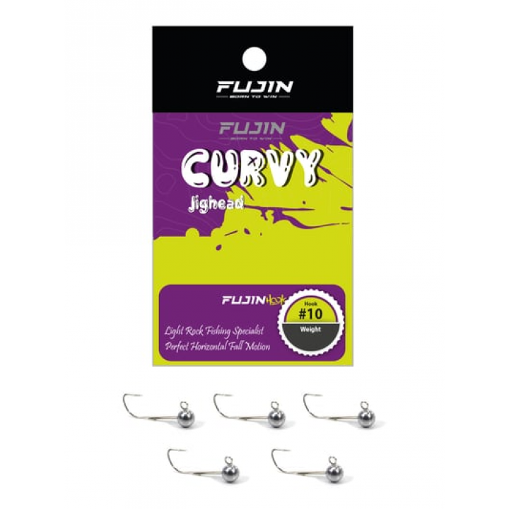 Fujin Curvy Jig Head #10 LRF Aji Jighead 1GR