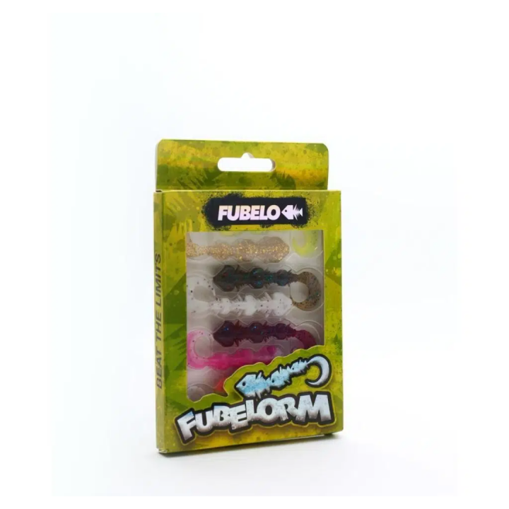 Fubelo Fubelorm kokulu 60mm silikon yem 8'li paket karışık renk
