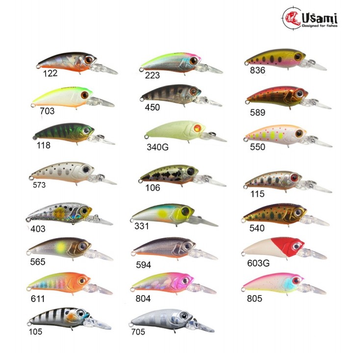 Usami Bottom Bouncer 40SP-MR 3.4 G Maket Balık [CODE703]