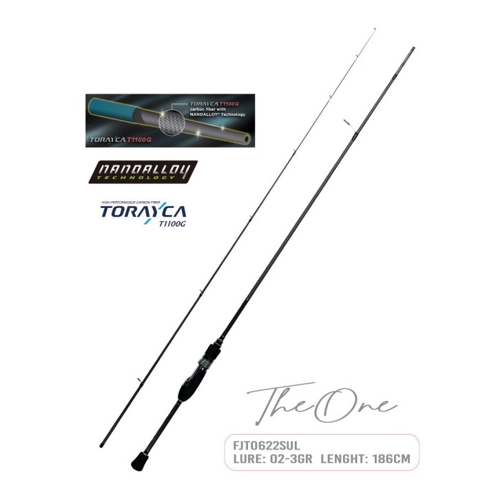 Fujin Fujin TheOne 186cm 02-3gr LRF Kamışı 622SUL