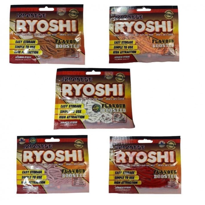 Japanese Ryoshi 12cm - Isome Etkili Kokulu LRF Silikonu 