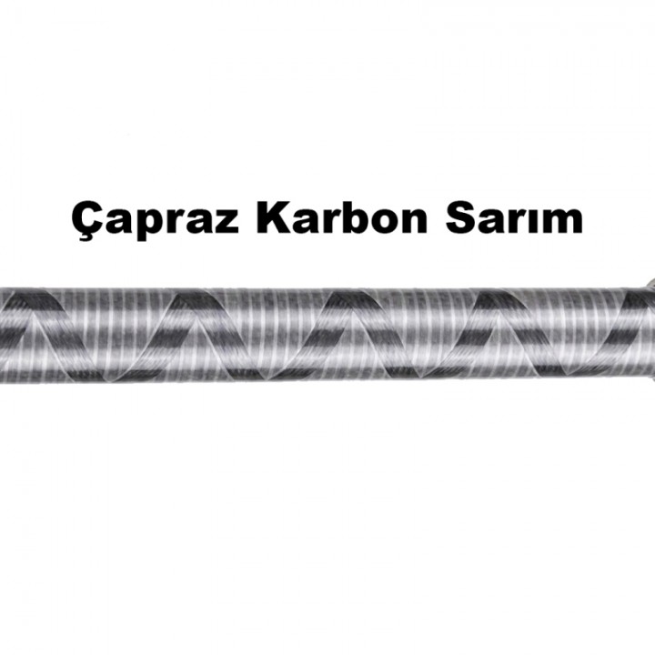 RYUJI ARES X 2.70M 9-45GR, 2P SPIN KARBON KAMIŞ